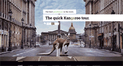 Desktop Screenshot of kangaroo.cz