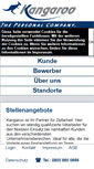 Mobile Screenshot of kangaroo.de