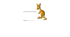 Desktop Screenshot of kangaroo.at