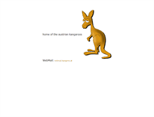 Tablet Screenshot of kangaroo.at